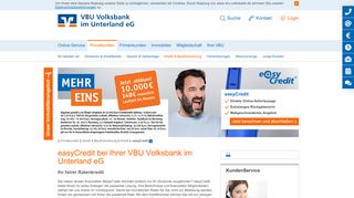 
                            13. easyCredit - VBU Volksbank im Unterland eG