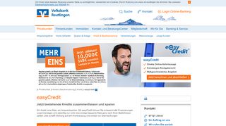 
                            13. easyCredit - Volksbank Reutlingen eG