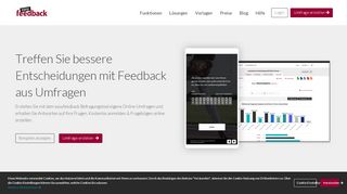 
                            9. easyfeedback: Ihr Standard für online Umfragen