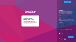 
                            1. Easyflex - inloggen