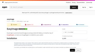 
                            9. easyimage - npm