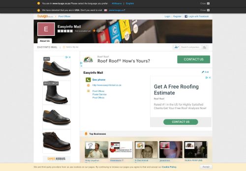 
                            4. • Easyinfo Mail • easyinfomail.co.za - Tuugo