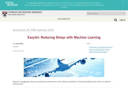 
                            10. EasyJet: Reducing Delays with Machine Learning – Technology and ...