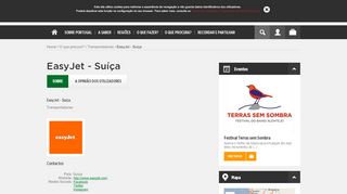 
                            11. EasyJet - Suíça | www.visitportugal.com