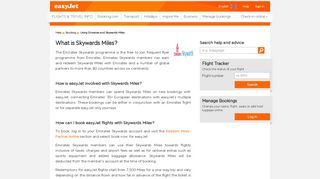 
                            13. easyJet with Emirates Skywards | easyJet