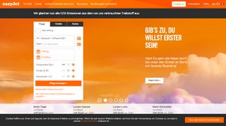 
                            2. easyJet.com: Billigflüge, Hotels und Mietwagen günstig buchen