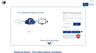 
                            7. EasyLog Cloud - Sign In