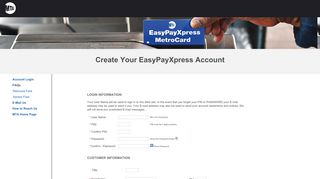 
                            1. EasyPay MetroCard