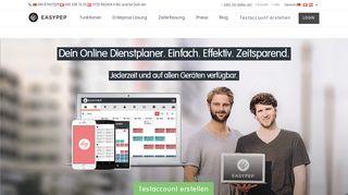 
                            5. EASYPEP | Dienstplan & Schichtplaner einfach online erstellen