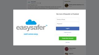 
                            8. Easysafer - Liebe Easysafer User, wir hatten Euch über... | Facebook