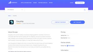 
                            11. Easyship | BigCommerce