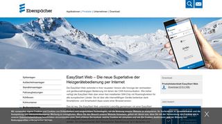 
                            2. EasyStart Web - Eberspächer