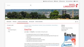 
                            1. EasyTax — baselland.ch