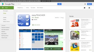 
                            9. easyTEACHER – Apps bei Google Play