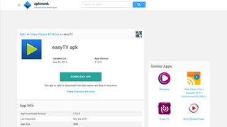 
                            12. easyTV Apk Download latest version 3.12.0- de.tks.phone
