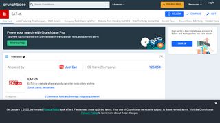 
                            11. EAT.ch | Crunchbase