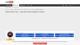 
                            13. Eateam Metin2 Giriş – Login Ekranı Resmi Değiştirme Anlatımı - MaxiCep