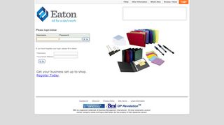 
                            5. Eaton - Login - Eaton Office Supply