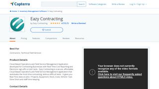 
                            6. Eazy Contracting Reviews and Pricing - 2019 - Capterra