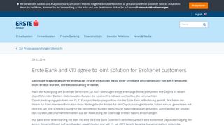 
                            3. EB VKI Lösung für Brokerjet Kunden - Erste Group
