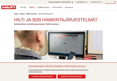 
                            4. eB2B Hankintajärjestelmät - Hilti Suomi