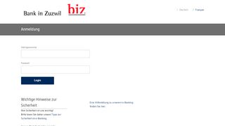 
                            4. eBanking der Bank in Zuzwil AG