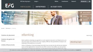 
                            2. eBanking - EFG International