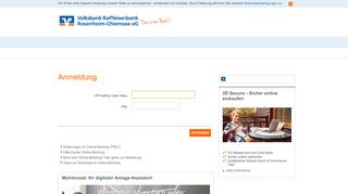 
                            9. eBanking für Privatkunden - Volksbank Raiffeisenbank Rosenheim ...