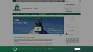 
                            2. eBANKING - Habib Bank AG Zurich