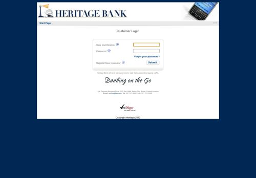 
                            12. EBanking - Heritage Bank