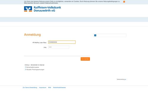 
                            5. eBanking Private Edition - Raiffeisenbank Wittislingen eG
