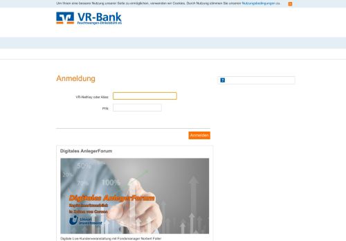 
                            1. eBanking - VR-Bank Feuchtwangen-Dinkelsbühl eG