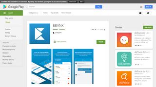 
                            11. EBANX – Apps no Google Play
