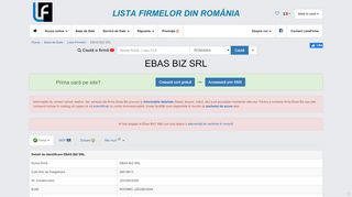 
                            9. EBAS BIZ SRL din Drobeta Turnu Severin Str. Mr. Corneliu Savoiu 1 ...