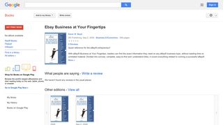 
                            12. Ebay Business at Your Fingertips