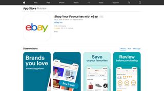 
                            12. eBay: Discount Shopping Deals on the App Store - iTunes - Apple