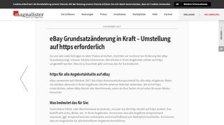 
                            7. eBay Grundsatzänderung in Kraft - Umstellung auf https erforderlich