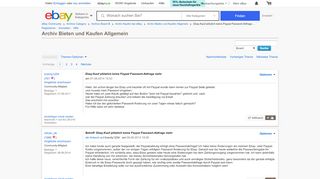 
                            5. Ebay-Kauf plötzlich keine Paypal Passwort-Abfrage ... - eBay Community