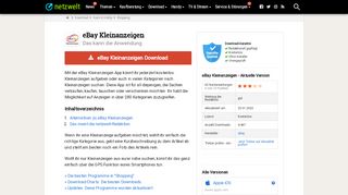 
                            10. eBay Kleinanzeigen - Download - NETZWELT