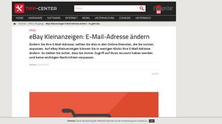 
                            12. eBay Kleinanzeigen E-Mail-Adresse ändern – So geht das | TippCenter