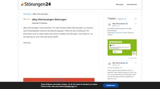 
                            10. eBay Kleinanzeigen Störung? Aktuelle Störungen und Probleme ...