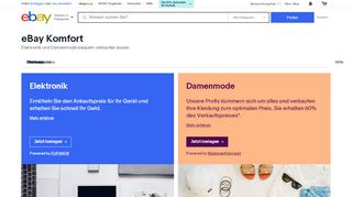 
                            1. eBay Komfort - Startseite