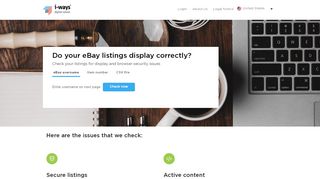 
                            9. eBay Listings Checker by i-Ways
