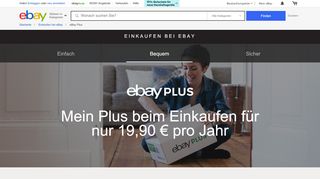 
                            1. eBay Plus | Einkaufen bei eBay