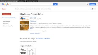 
                            8. Ebay Rescue Problem Solver