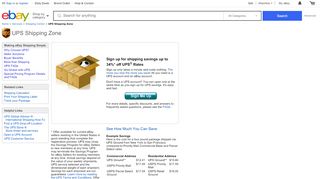 
                            9. eBay: UPS Shipping Zone