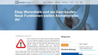 
                            10. Ebay Warenkorb und als Gast kaufen: Neue Funktionen stellen ...