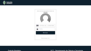 
                            8. EBCloud | Login - Exército Brasileiro