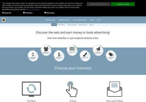 
                            2. eBesucher: Earn money with our Traffic Exchange, Emails  ...