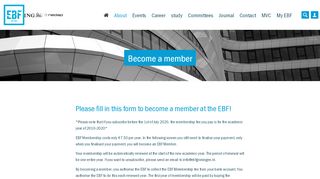 
                            4. EBF Membership - EBF Groningen